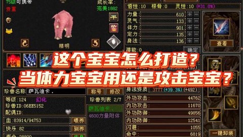 天龙八部手游什么宝宝[图1]