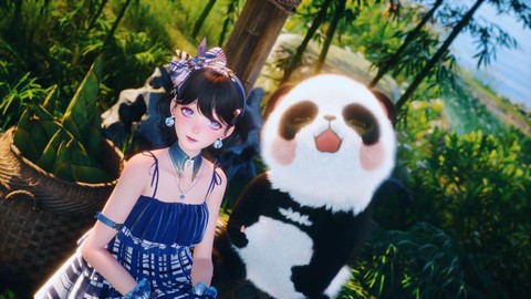 奇迹暖暖设计图怎么制作熊猫睡衣[图1]