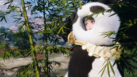 奇迹暖暖设计图怎么制作熊猫睡衣[图2]